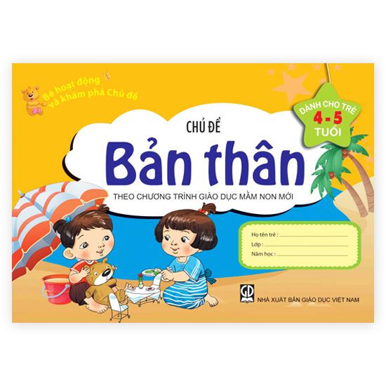 9786040209559 Bé Hoạt Động Và Khám Phá Chủ Đề Dành Cho Tr