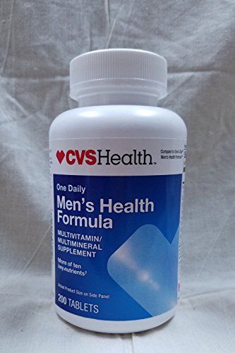 CVS One Daily Mens Formula Multivitamin, Multimineral Supplement 200 ...