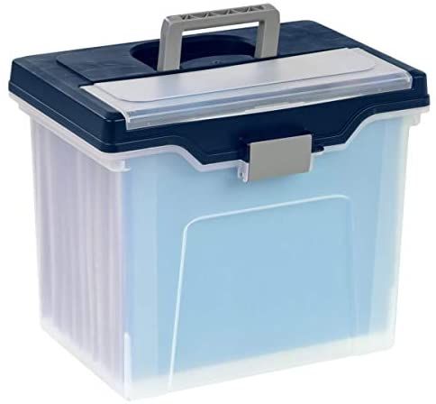 Office Depot large mobile file box