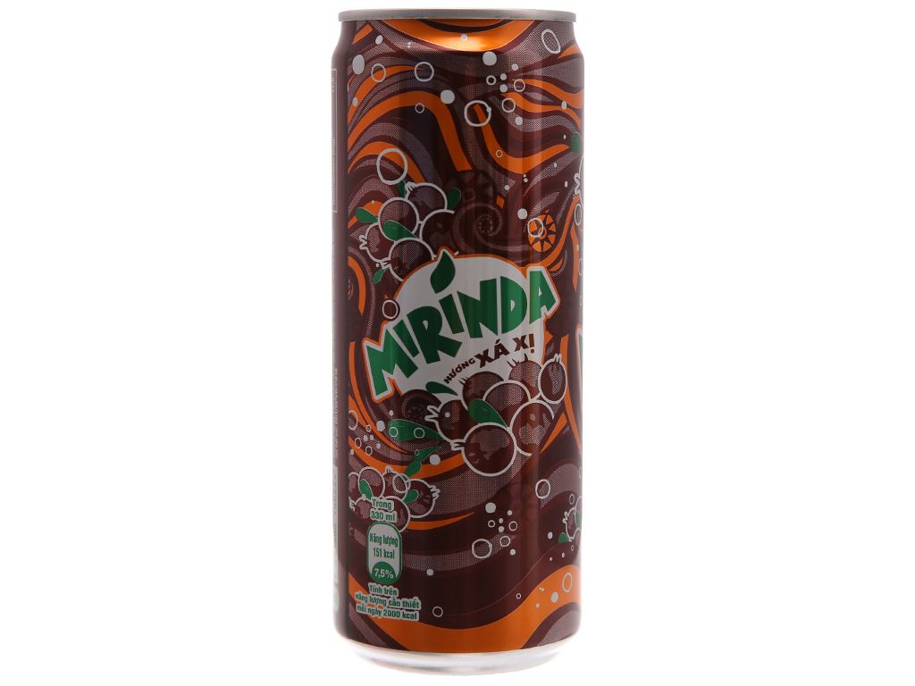 Nước ngọt Mirinda hương xá xị 330ml-duoc-ban-tai-Cơm gà Trịnh Gia