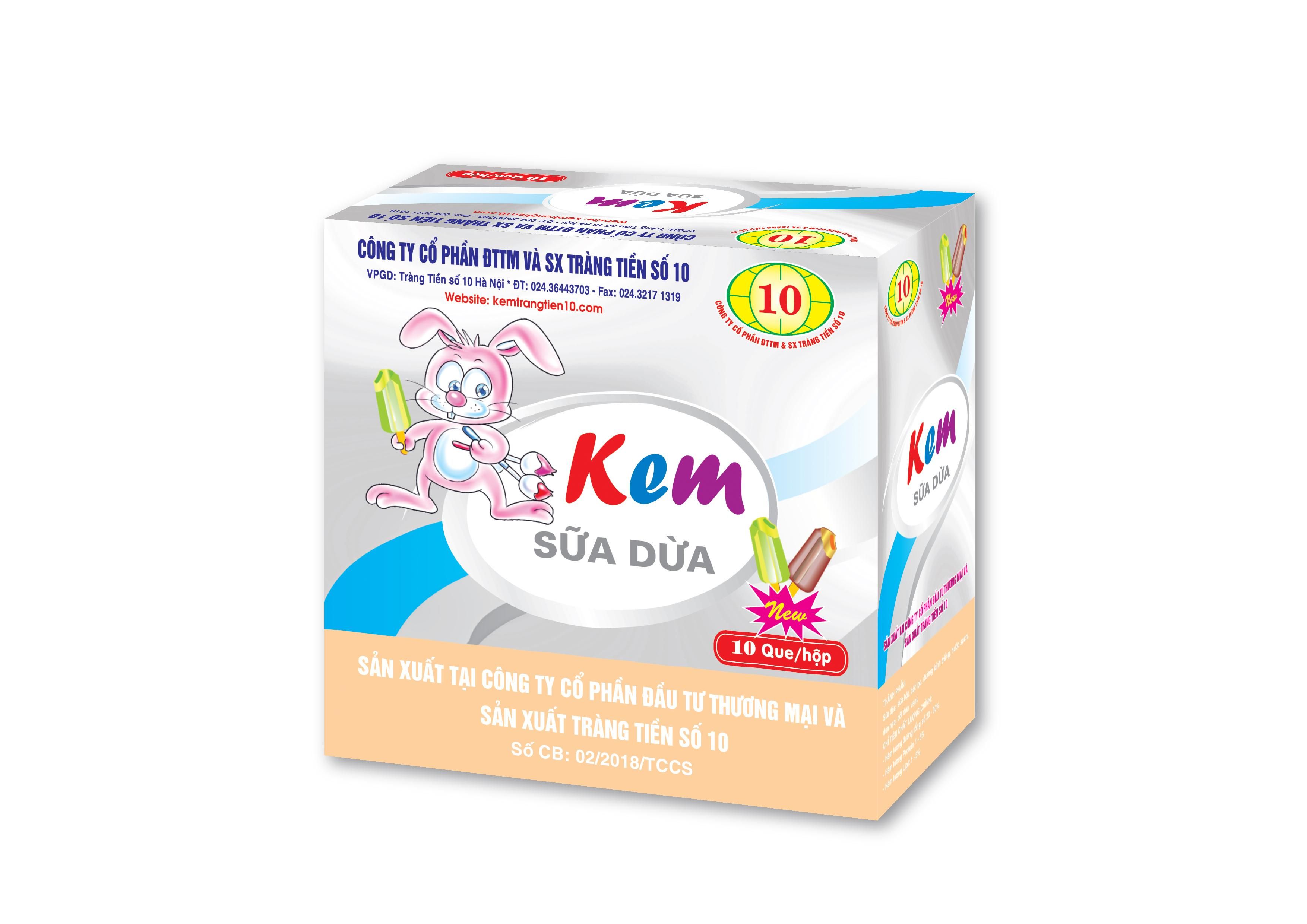 Kem Sữa dừa-duoc-ban-tai-Shop Bean Bun