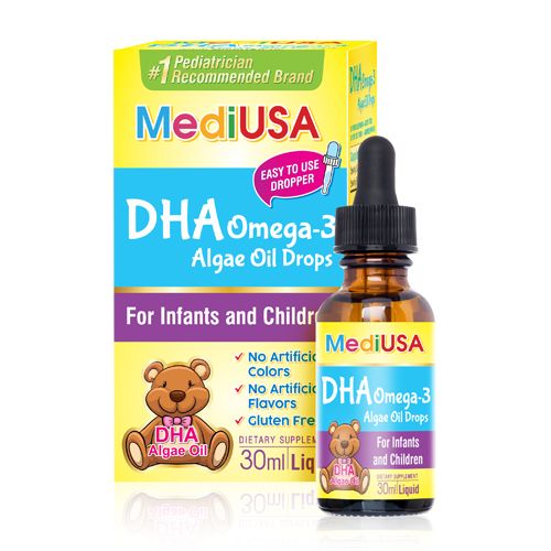 0850032639248 MediUSA DHA OMEGA3 ALGAE OIL DROPS