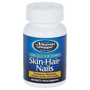 the Vitamin Shoppe Skin-Hair-Nails Tablets