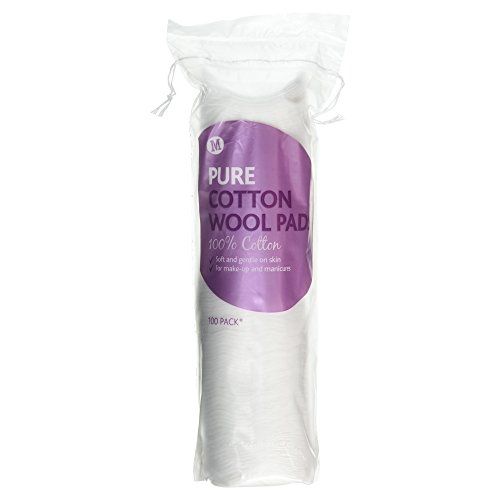 5010251628033 Morrisons Pure Cotton Wool Pad, 100 Pads