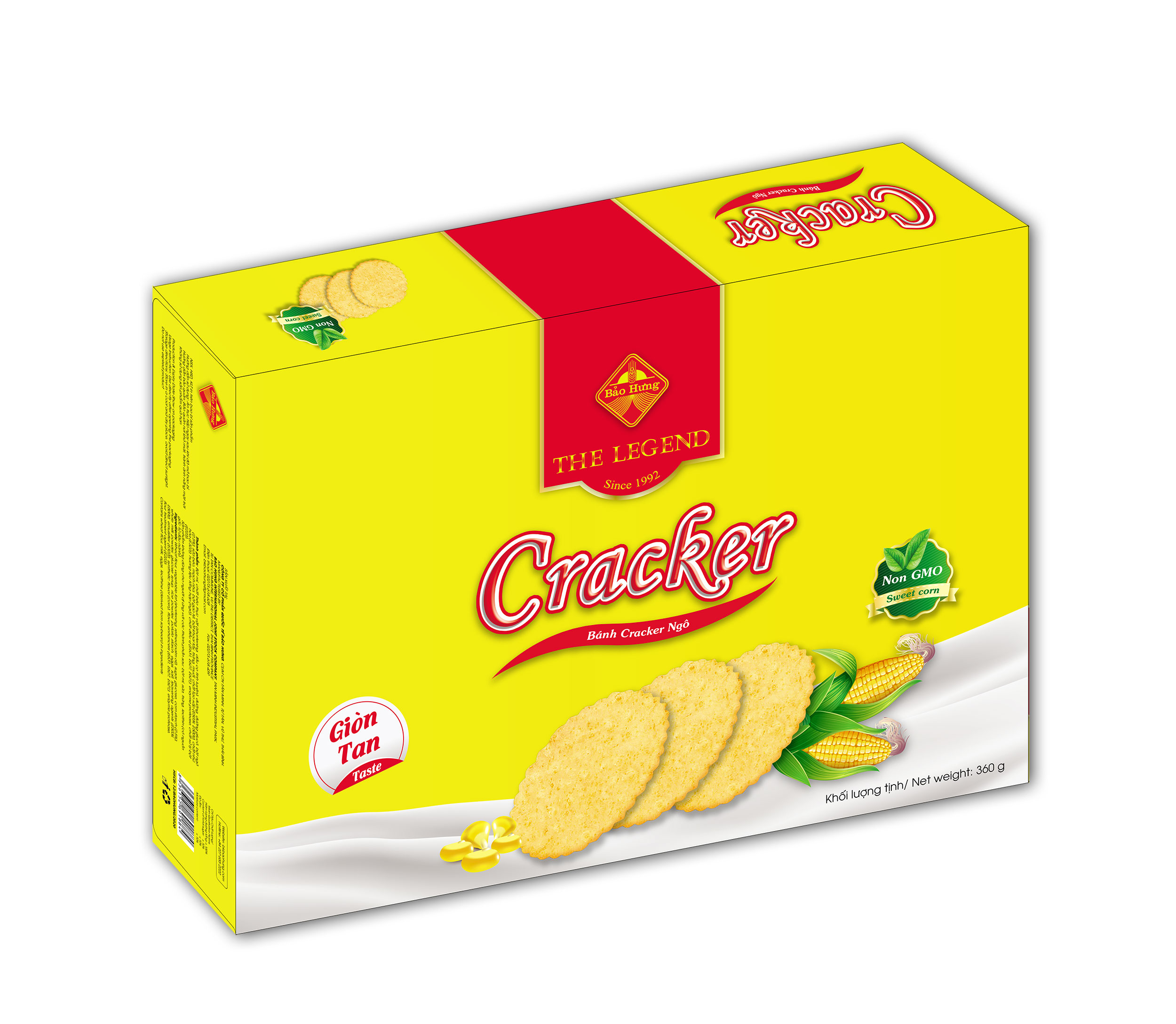 Bánh Cracker Ngô 360g | iCheck.vn