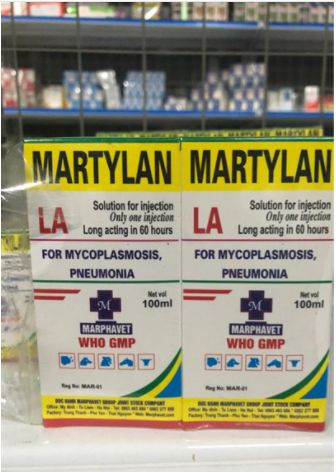 Martylan LA 100ml-duoc-ban-tai-Cửa Hàng Thuốc Thú Y Lanh Luyến