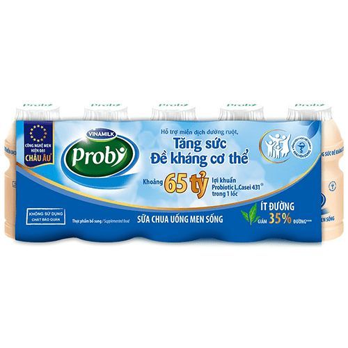 Sữa chua uống Probi ít đường 65ml/h ...-duoc-ban-tai-SHOP TẠP HOÁ HOÀ TÂM