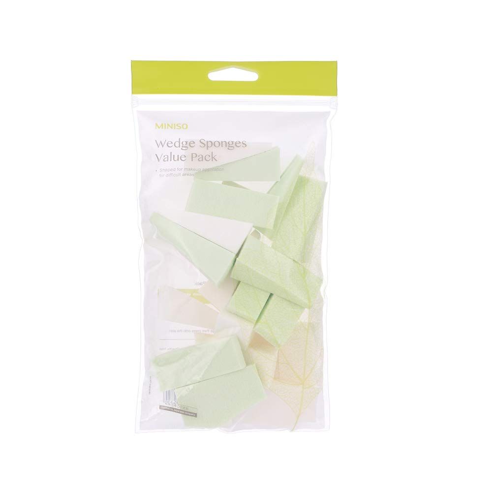 MINISO Wedge Sponges Value Pack, 41 g