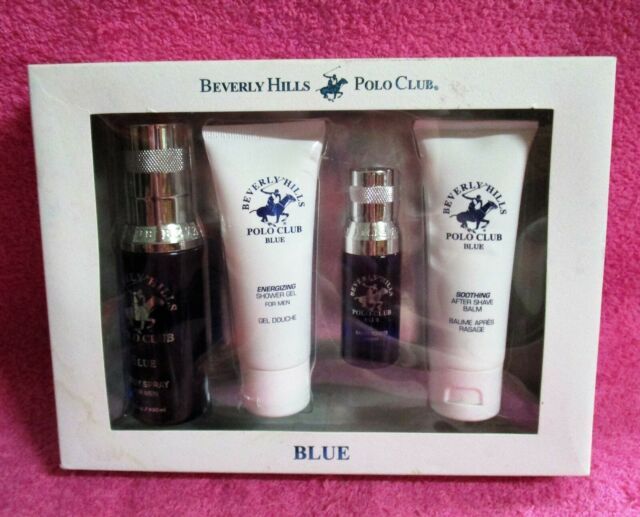 Beverly Hills Polo Club Gift Set Blue 4pc