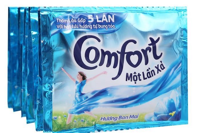 Nước Xả Vải Comfort Một Lần Xả Hương Ban Mai Gói 21ml (10 Gói)-duoc-ban-tai-Tạp hóa khoa hương
