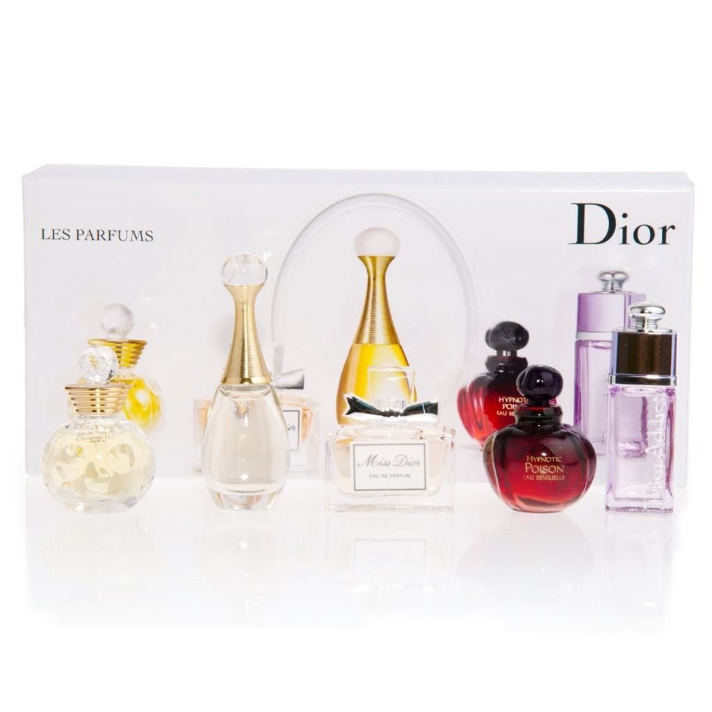 Christian Dior Les Parfums Miniature Collection 5 Piece Set Review  Dior  perfume Perfume set Parfume