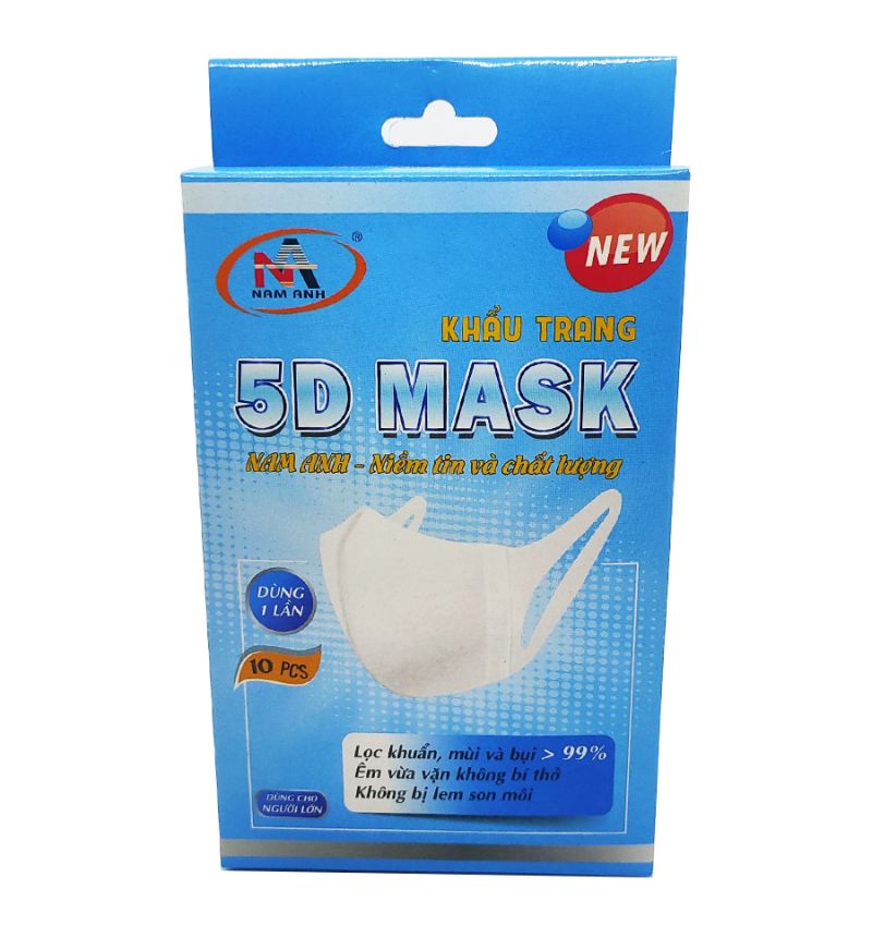 Khẩu trang 5D Mask-duoc-ban-tai-Tạp hóa Huy Hoàng