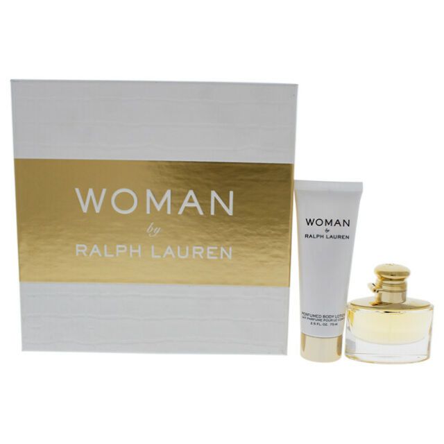 Ralph Lauren Woman 1oz EDP Spray  Perfumed Body Lotion 2 PC Gift Set  Make