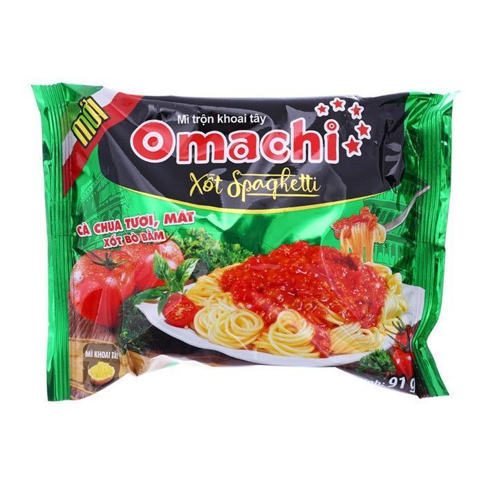 MÌ KHOAI TÂY OMACHI XỐT SPAGHETTI GÓI 91G*5 GÓI-duoc-ban-tai-Trung Thông
