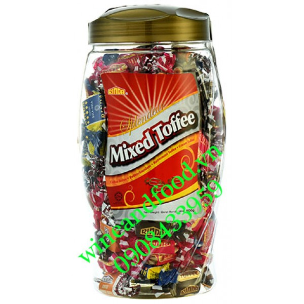 Toffee Rinda Kẹo Toffee hỗn hợp Rinda 500g | iCheck.vn