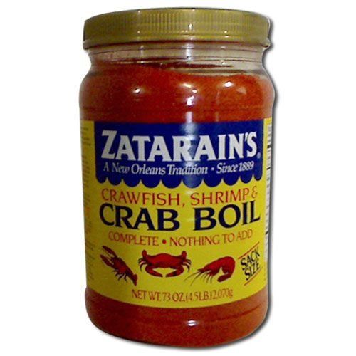 Zatarains PreSeasoned Crab and Shrimp Boil, 72 Ounce 6 per case.