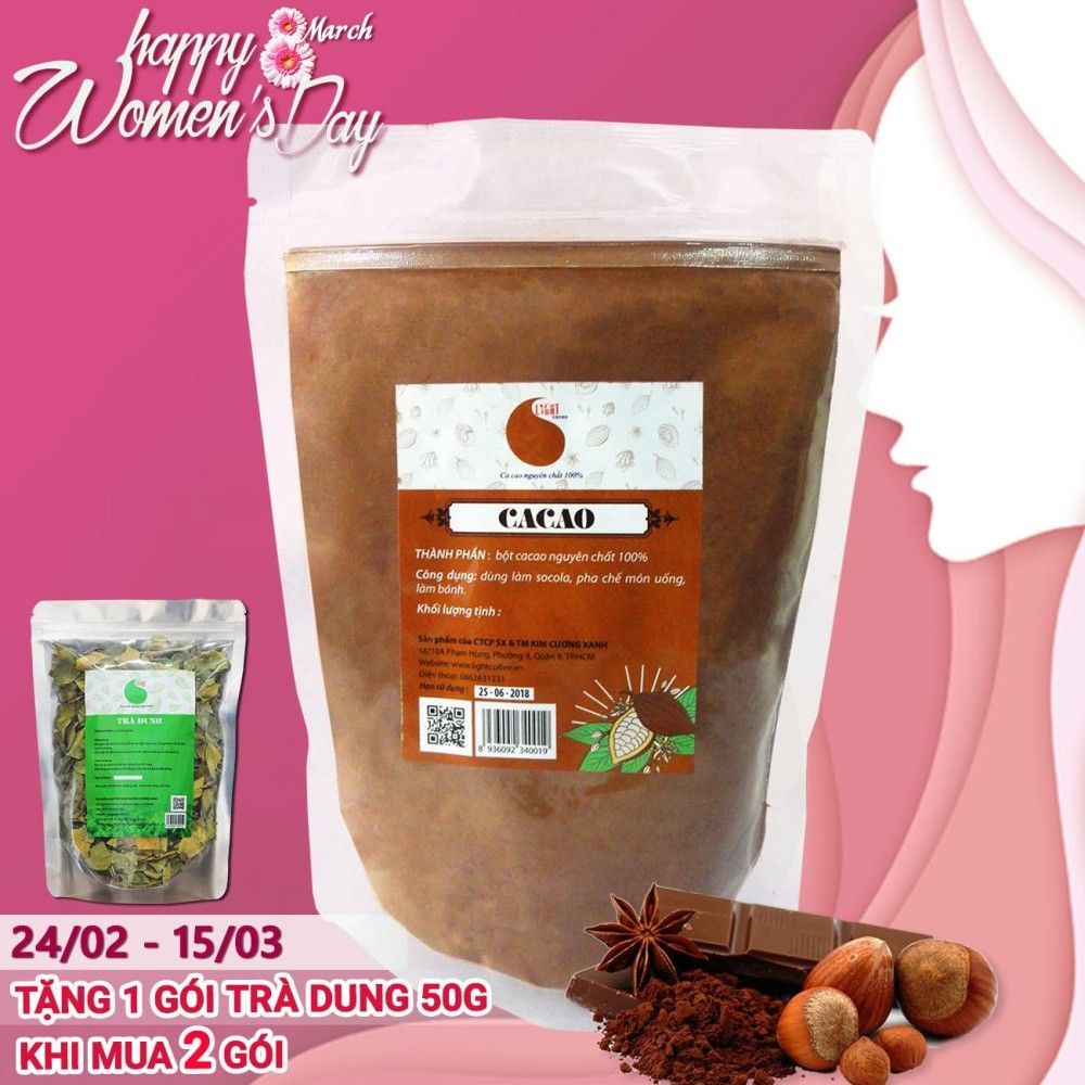 8936092340019 - Bột Cacao nguyên chất 100% – Light Cacao – 200gr