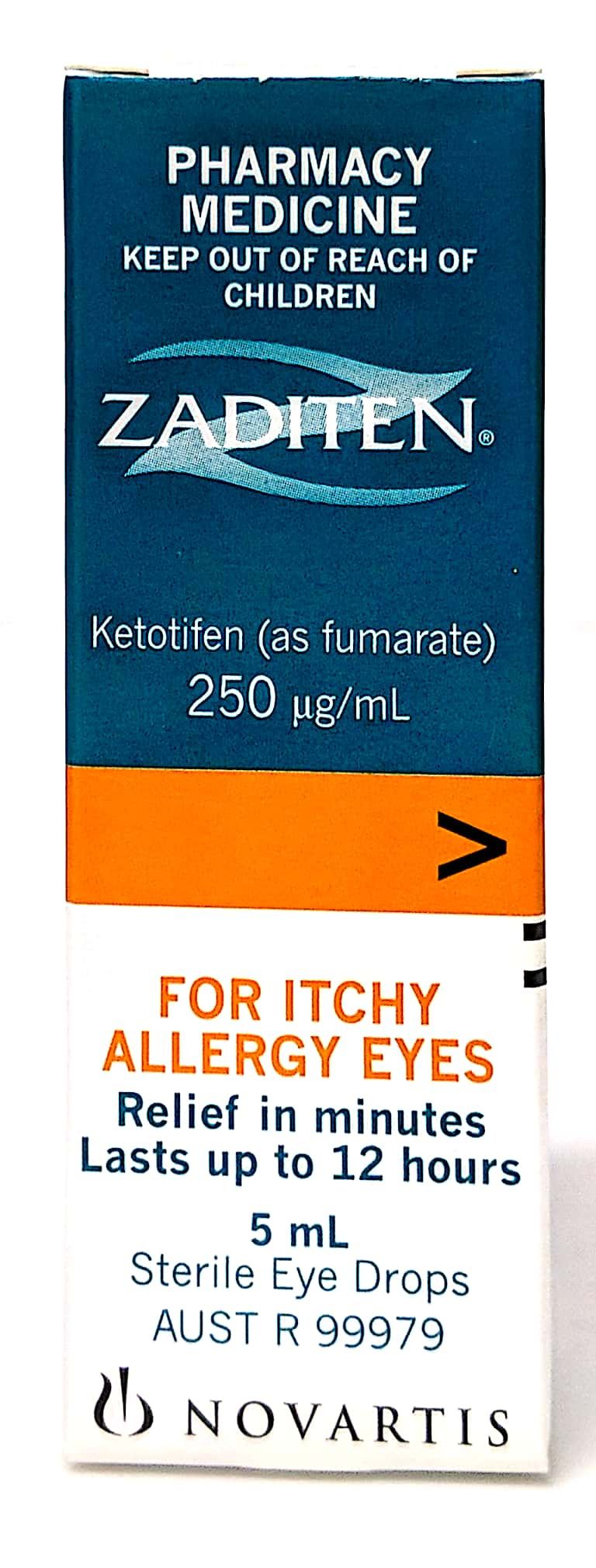 ZADITEN EYE DROP 5ML